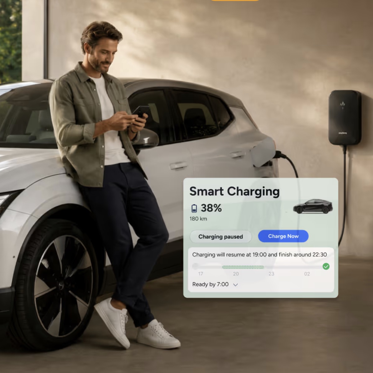 tado Smart Charging for electric vehicles