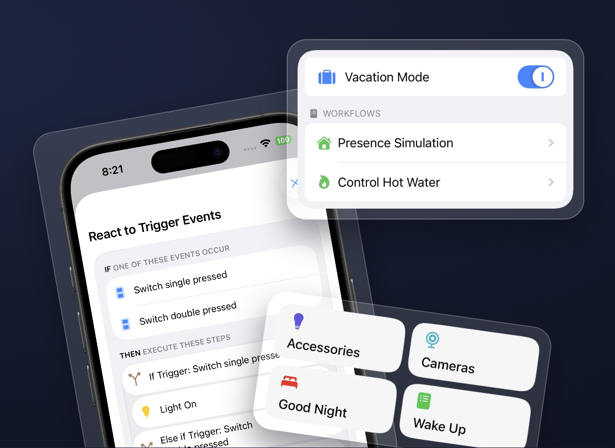 Controller 8.2, Aqara Presence Soft Sensor, and Govee Lightwall