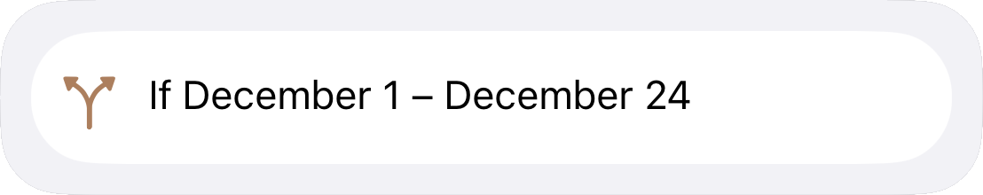 Graphic for date-range condition