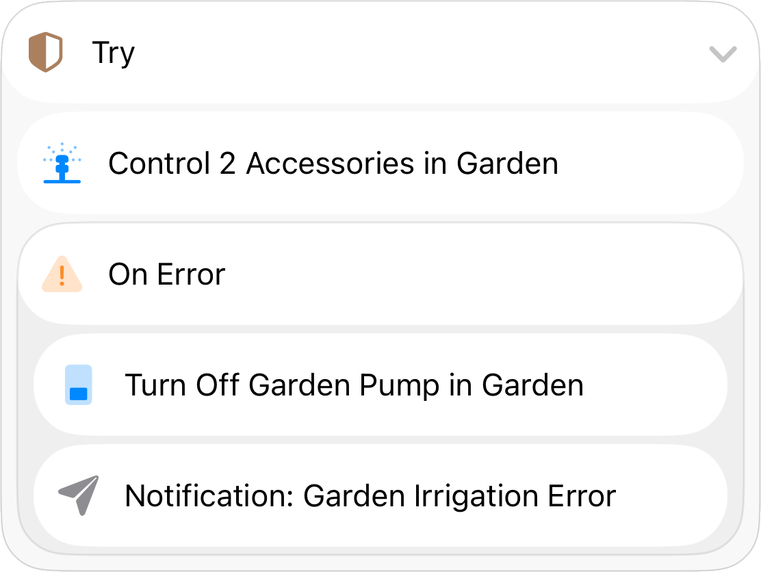 Graphic for workflow error handling