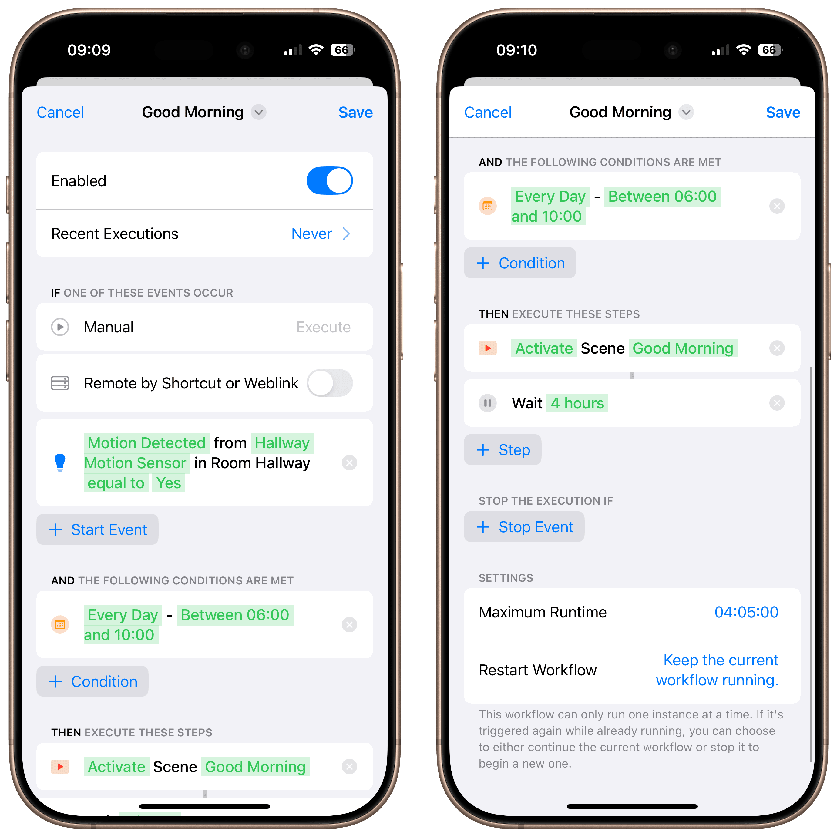 Final overview for once-per-day workflow